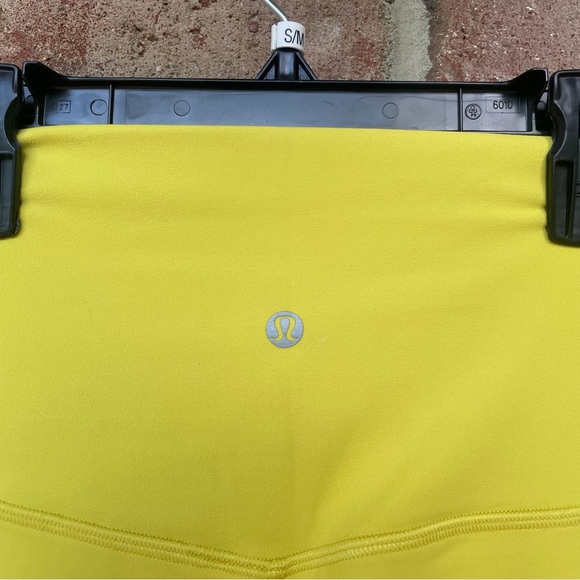Lululemon yellow Align High Rise Leggings 28” inseam NWT 12 - Picture 10 of 10
